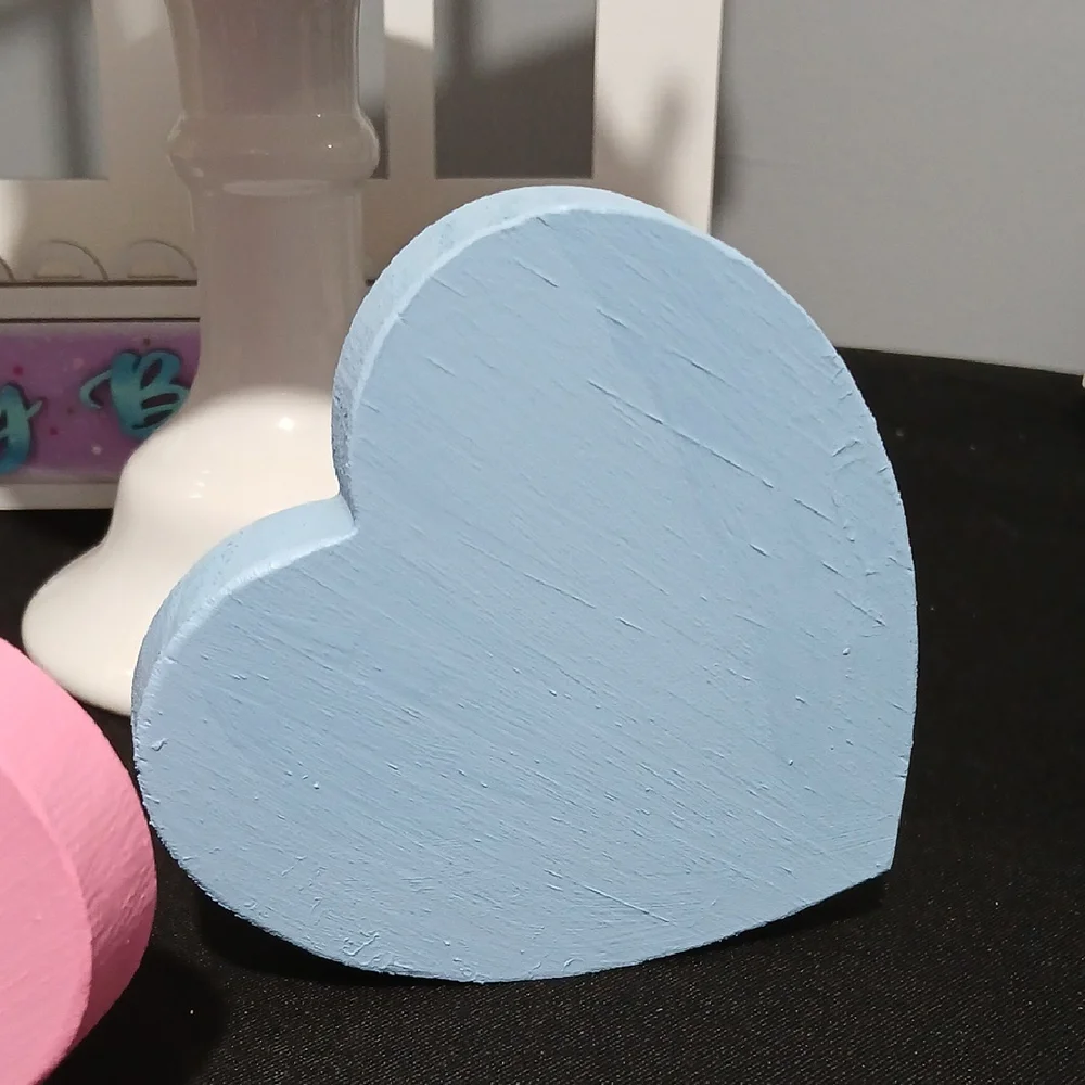 Pastel Heart Decorations (3) Pastel Hearts for $18